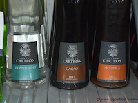 20x fles likeur, joseph cartron, wo. pastèque, kiwi, peppermint, cacao, acérola - afbeelding 2 van  3