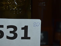 20x fles likeur, joseph cartron, wo. sureau (amber), mangue (amber), crème de pêche de vigne (amber), pamplemousse rose (roze), cassis (donker), vermouth blanc (helder), 70cl - afbeelding 4 van  4