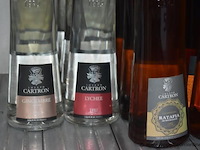 20x fles likeur/wijn, joseph cartron, wo. gingembre, lychee, ratafia, vin cuit de provence - afbeelding 2 van  3