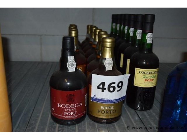 20x fles port, diverse soorten, 75cl - afbeelding 1 van  4