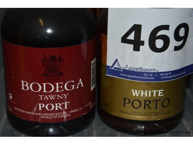 20x fles port, diverse soorten, 75cl - afbeelding 2 van  4