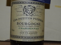 20x fles witte wijn, louis jadot, les petites pierres bourgogne chardonnay 2002, 750ml - afbeelding 2 van  2