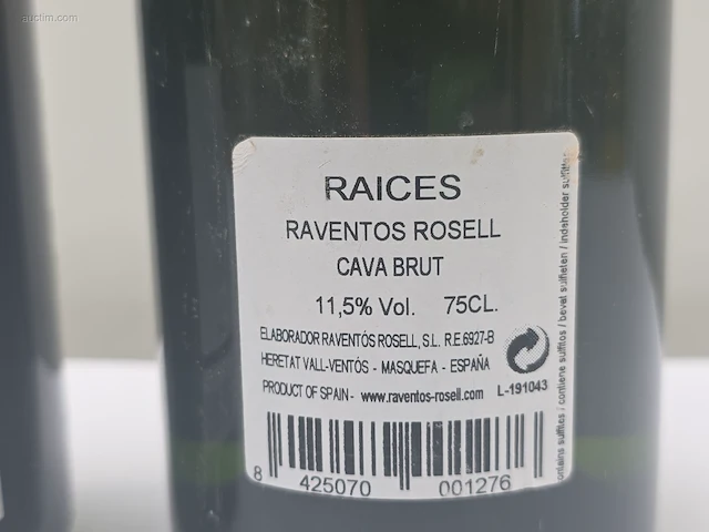 (20x) fles(sen) diverse flessen cava 75 - afbeelding 4 van  9