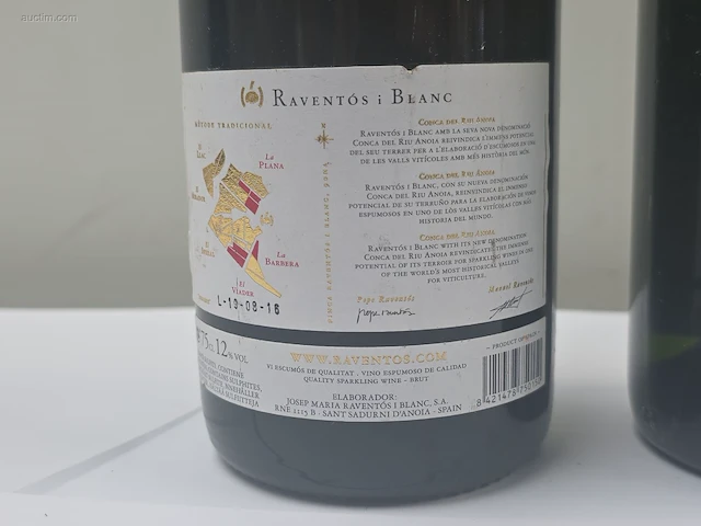 (20x) fles(sen) diverse flessen cava 75 - afbeelding 5 van  9