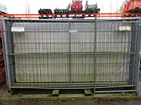 20x heras hekken met houder - afbeelding 1 van  3