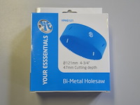 20x holesaw diam 121 mm - afbeelding 3 van  3