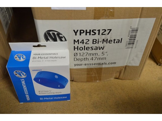 20x holesaw diam 127 mm - afbeelding 1 van  3