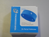 20x holesaw diam 130 mm - afbeelding 2 van  2