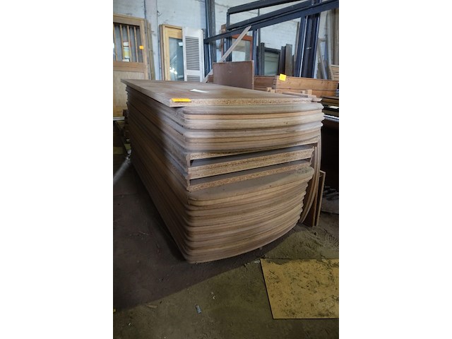 20x houten tafelbladen - afbeelding 1 van  6