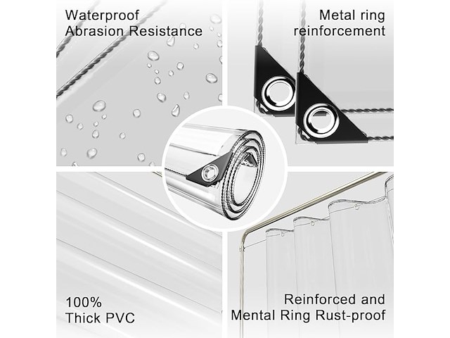 20x lanbent zeildoek (1,5 x 6 m) - afbeelding 2 van  4