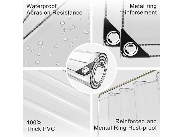 20x lanbent zeildoek (1,5 x 6 m) - afbeelding 2 van  4