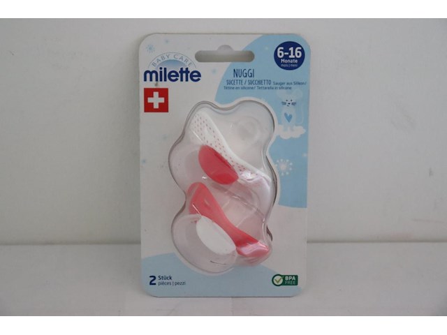 20x milette fopspeen 2 stuks - afbeelding 4 van  4