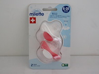20x milette fopspeen 2 stuks - afbeelding 4 van  4