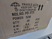 20x ongebruikt 50w led floodlight - afbeelding 7 van  7