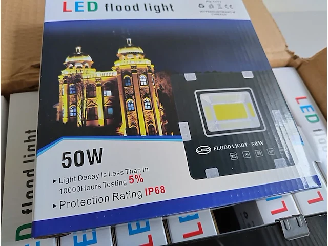 20x ongebruikt 50w led floodlight - afbeelding 3 van  7