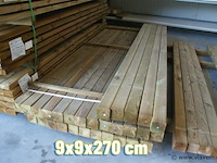 20x paal 8,8x8,8x270 - afbeelding 1 van  1