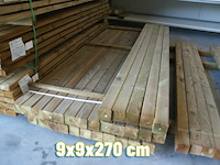 20x paal 8,8x8,8x270 - afbeelding 3 van  3