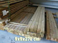 20x paal 8,8x8,8x270 - afbeelding 1 van  1