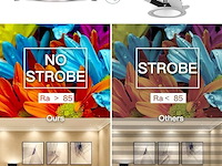 20x pack v 10 led inbouwspots warmwit - afbeelding 3 van  5