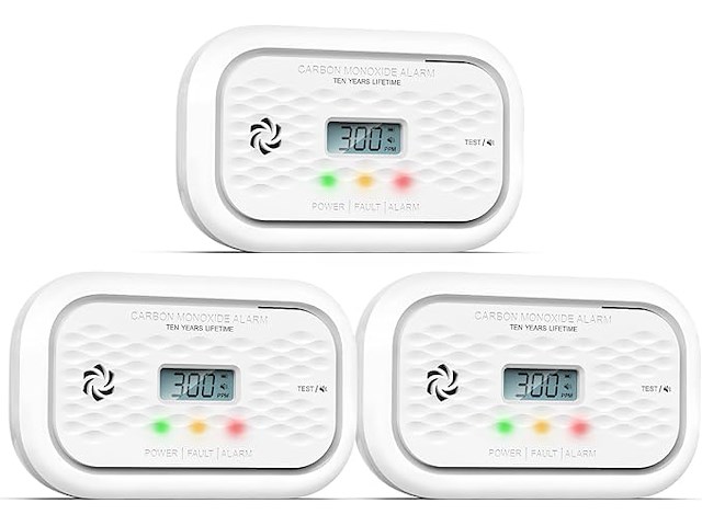 20x pack v 3 koolmonoxidemelders - afbeelding 1 van  4