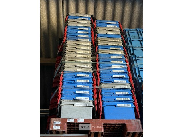 20x plastic bakken met deksel - afbeelding 1 van  8