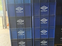 ± 20x plastieke stapelbare bakken - afbeelding 2 van  4