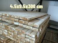 20x regel 4,4x9,5x300cm. - afbeelding 2 van  3
