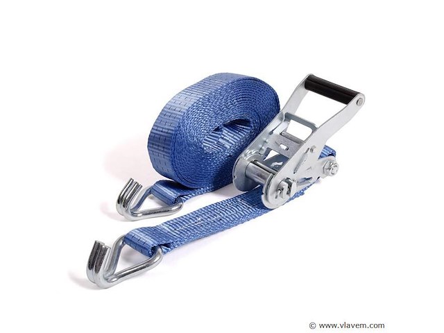 20x spanbanden 3 ton 6 meter blauw - afbeelding 1 van  1