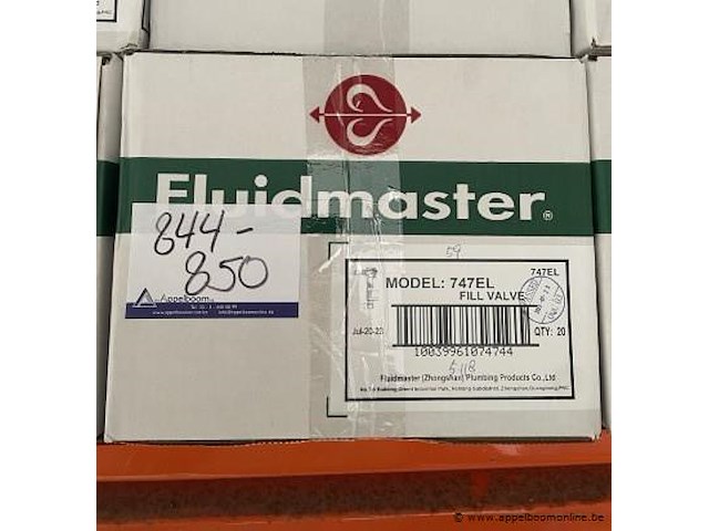 20x vulventiel fluidmaster 747el - afbeelding 1 van  2