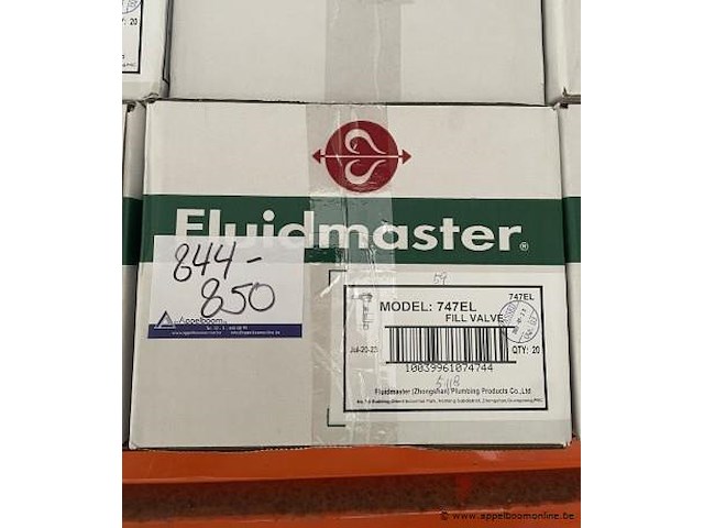 20x vulventiel fluidmaster 747el - afbeelding 1 van  2