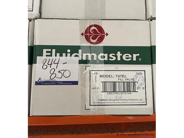 20x vulventiel fluidmaster 747el - afbeelding 1 van  2