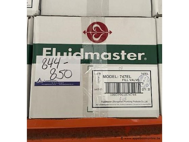 20x vulventiel fluidmaster 747el - afbeelding 1 van  2