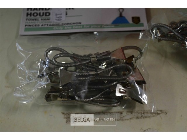 ±20x10st handdoekhouders - afbeelding 1 van  3