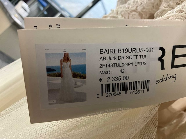 21 bruidsjurken rosa clara aire (totaalprijs) - afbeelding 6 van  34