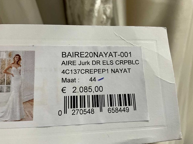 21 bruidsjurken rosa clara aire (totaalprijs) - afbeelding 18 van  34