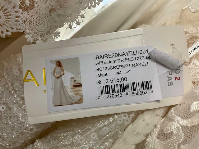 21 bruidsjurken rosa clara aire (totaalprijs) - afbeelding 20 van  34