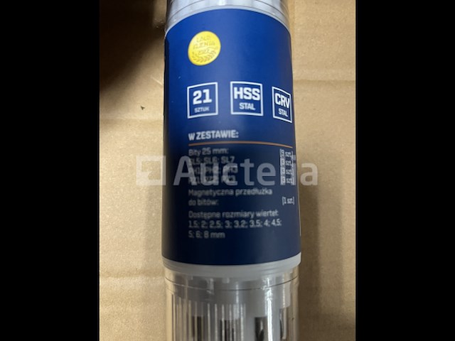 21 delige metaalboren en bit set - afbeelding 2 van  4