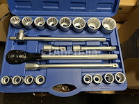 21 delige multi doppen set 3/4 19-50mm