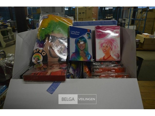 ±21 div carnavalpruiken - afbeelding 1 van  4