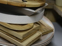 21 div houten decoratie schotels - afbeelding 2 van  4