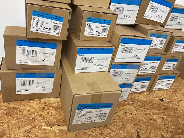 21 dozen hout schroeven - afbeelding 5 van  6