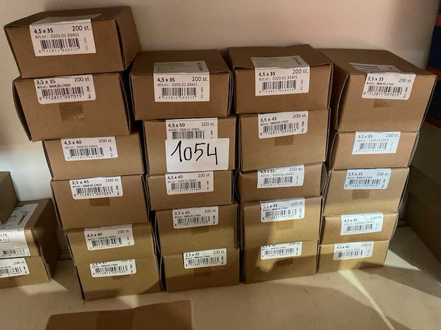 21 dozen hout schroeven - afbeelding 1 van  5