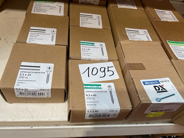 21 dozen hout schroeven - afbeelding 3 van  6