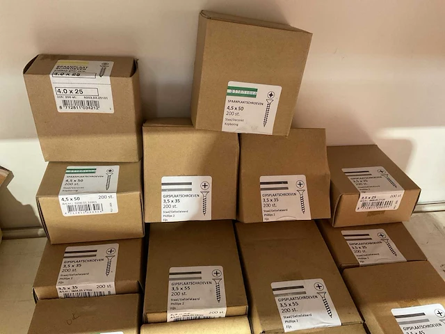 21 dozen hout schroeven - afbeelding 5 van  6