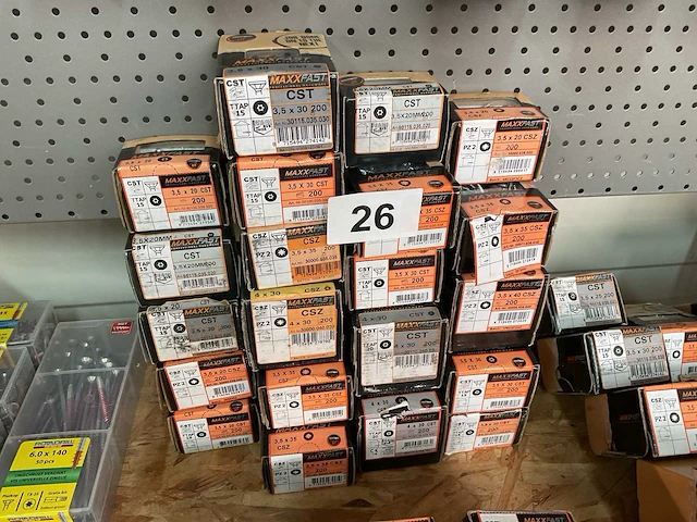 21 dozen houtschroeven - afbeelding 1 van  6