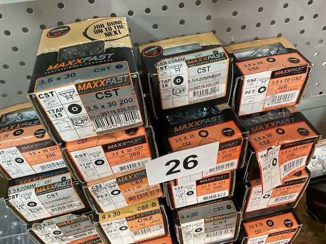 21 dozen houtschroeven - afbeelding 3 van  6