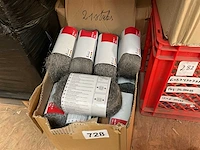 21 stuks staal wol