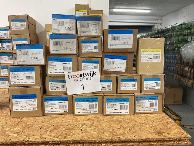 21 x dozen hout schroeven - afbeelding 1 van  5