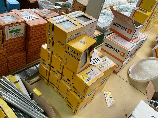 21 x dozen metalen hollewandplug met schroefduim of schroefhaak - afbeelding 2 van  7