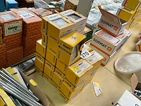 21 x dozen metalen hollewandplug met schroefduim of schroefhaak - afbeelding 2 van  7